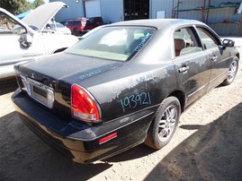 2003 MITSUBISHI DIAMANTE LS 4 DOOR BLACK 3.5 AT 193921